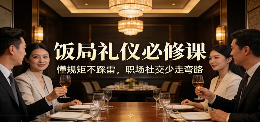 （26.2.26）公众号收费文章：《饭局礼仪必修课：懂规矩不踩雷，职场社交少走弯路》